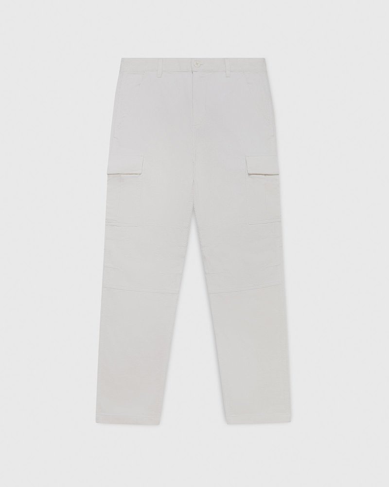 pantalones octobers very own ovo corduroy cargo pant blancos