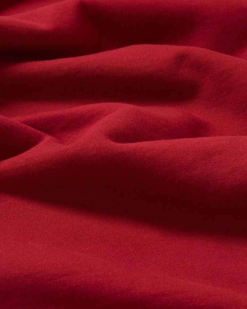 pantalones octobers very own ovo collegiate open hem sweatpant scarlet