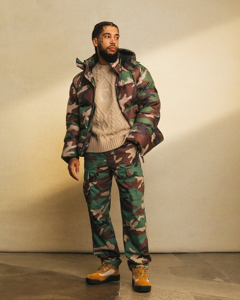 pantalones octobers very own ovo ripstop cargo pant camuflados