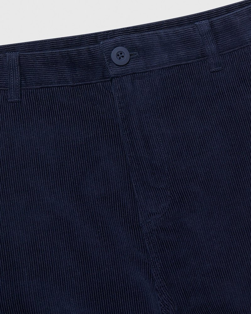 pantalones octobers very own ovo corduroy cargo pant azul marino
