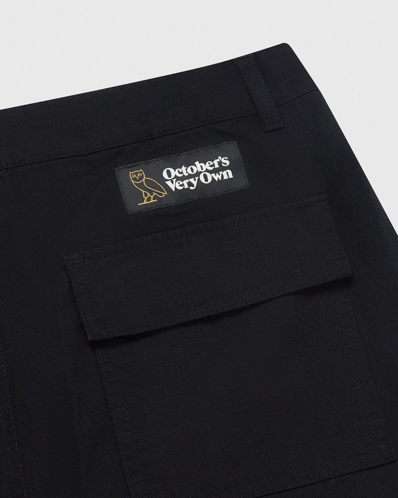 pantalones octobers very own ovo ripstop cargo pant negros