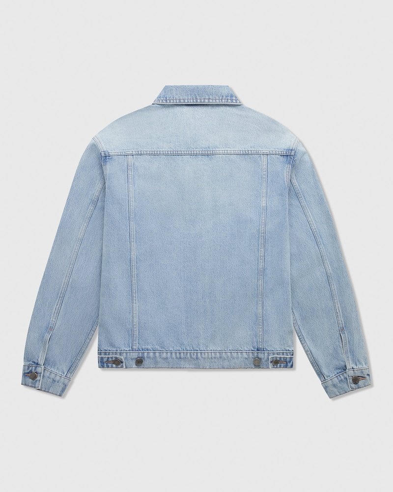ropa de abrigo octobers very own ovo trucker jacket azules azules