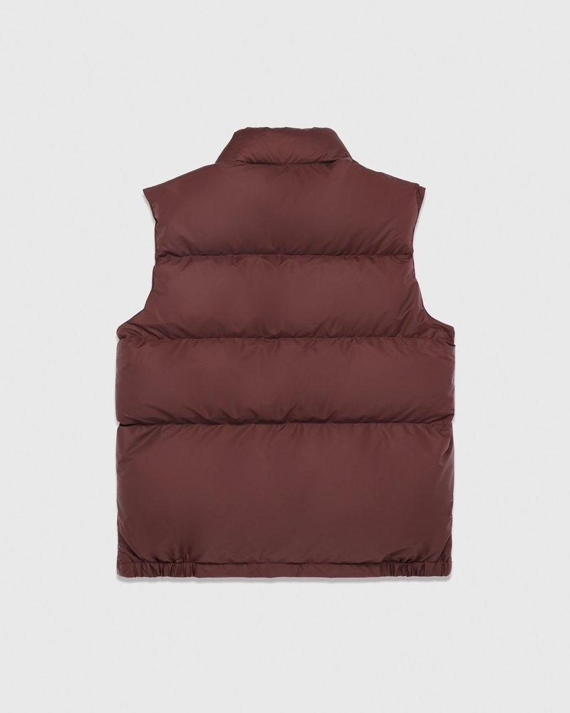 ropa de abrigo octobers very own ovo crescent down works italian vest vino