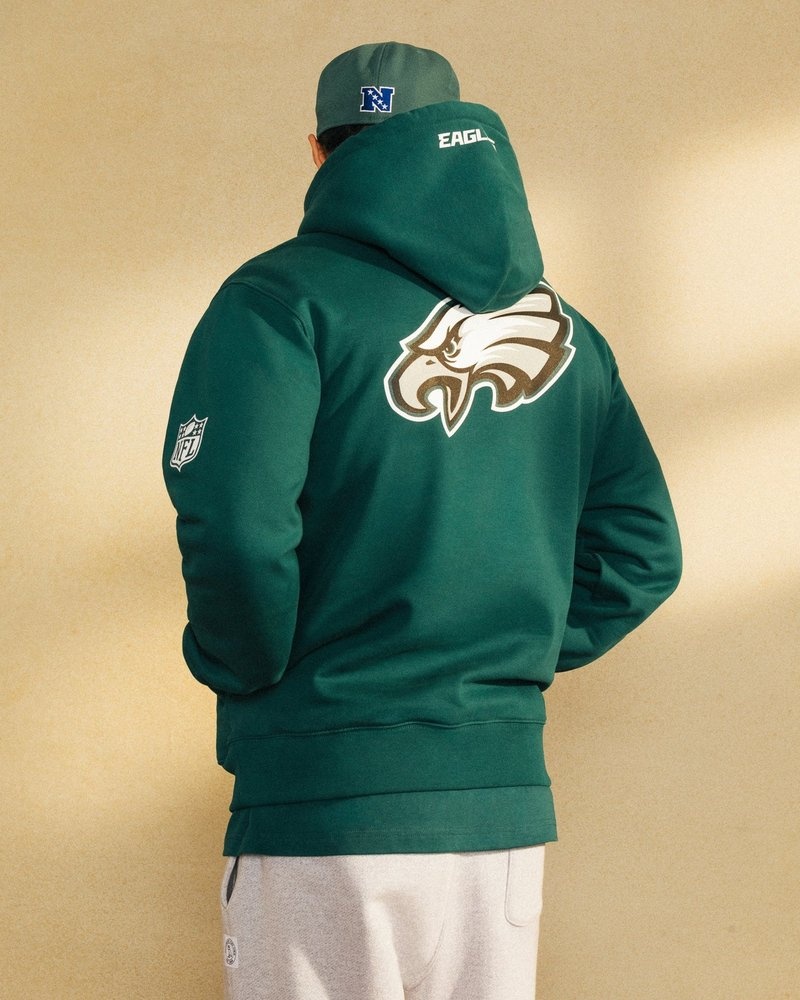 suéteres octobers very own ovo nfl philadelphia eagles og hoodie verdes