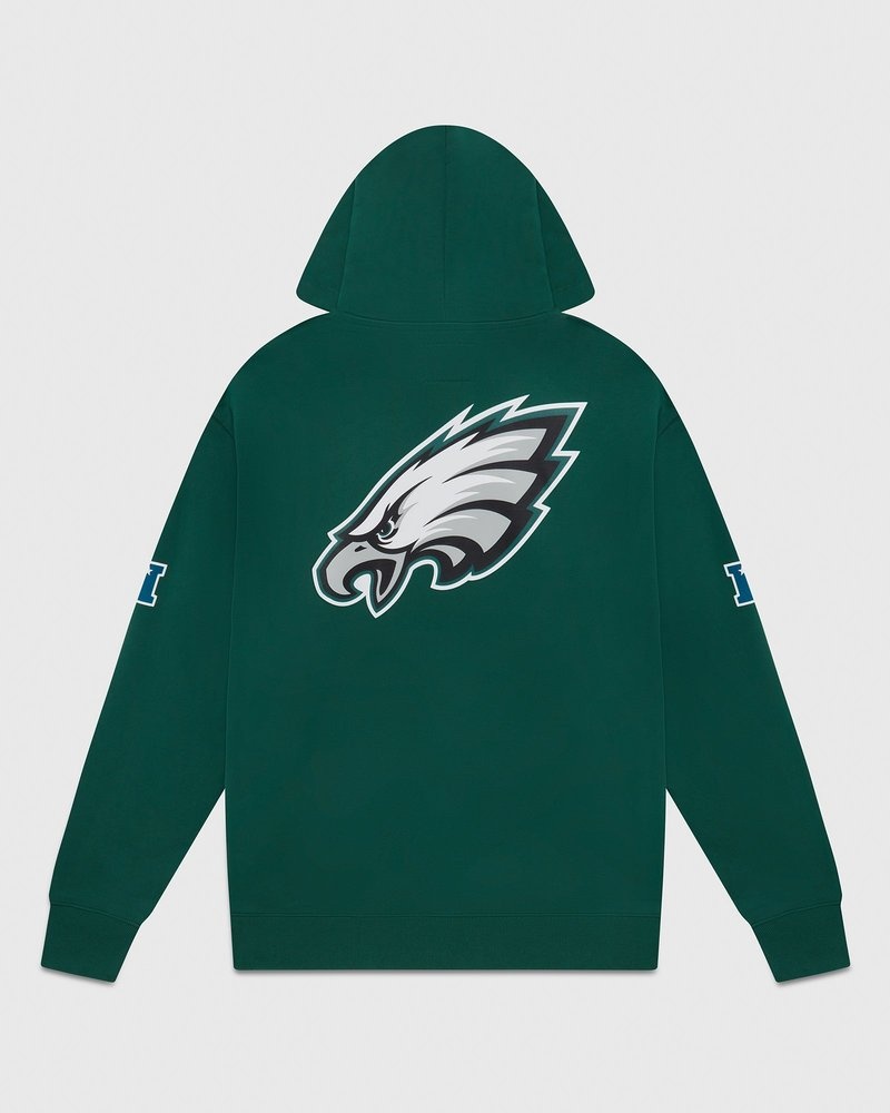 suéteres octobers very own ovo nfl philadelphia eagles og hoodie verdes