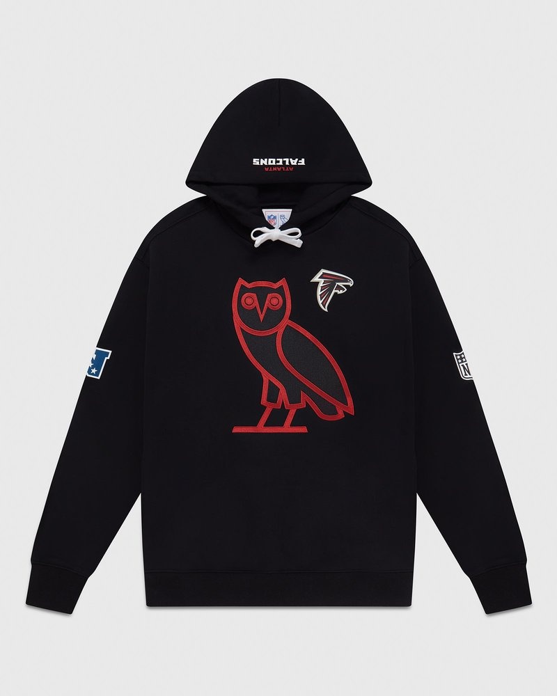 suéteres octobers very own ovo nfl atlanta falcons og hoodie negros