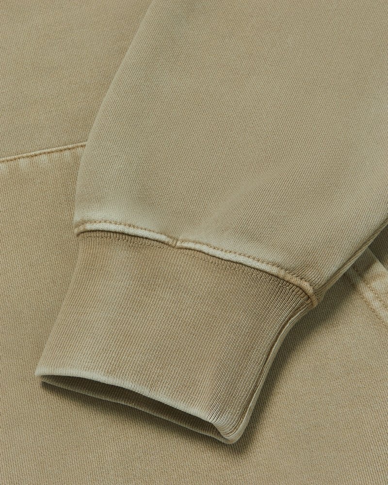 suéteres octobers very own ovo muskoka garment dyed hoodie sand