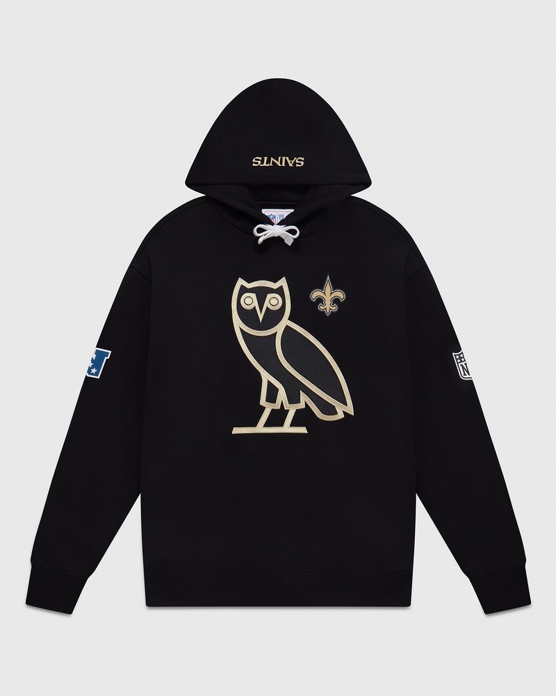 suéteres octobers very own ovo nfl new orleans saints og hoodie negros