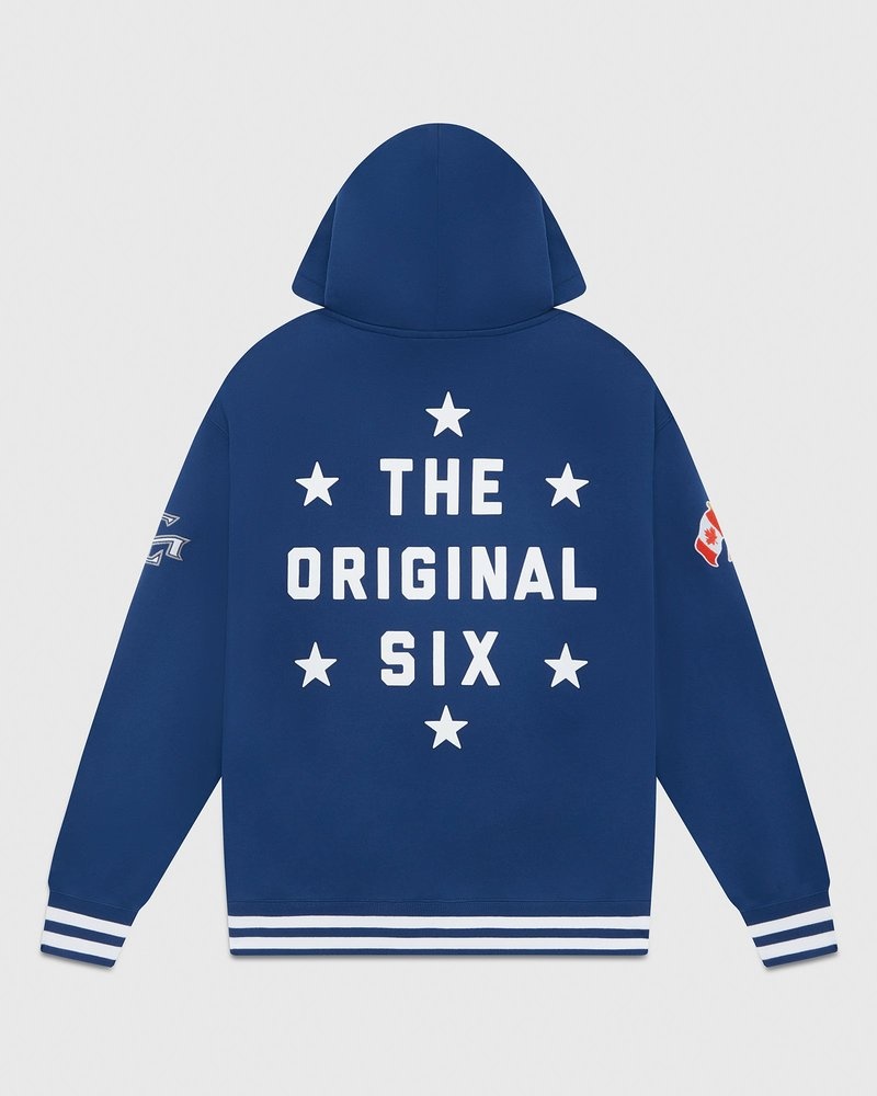 suéteres octobers very own ovo toronto maple leafs hoodie azules