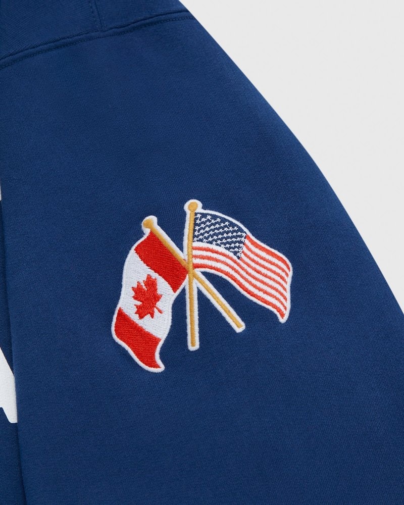 suéteres octobers very own ovo toronto maple leafs hoodie azules