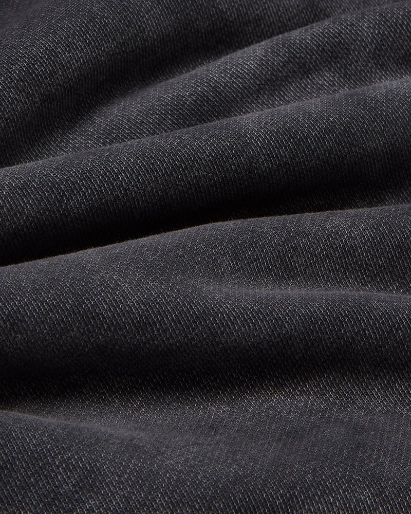 suéteres octobers very own ovo muskoka garment dyed full-zip hoodie negros