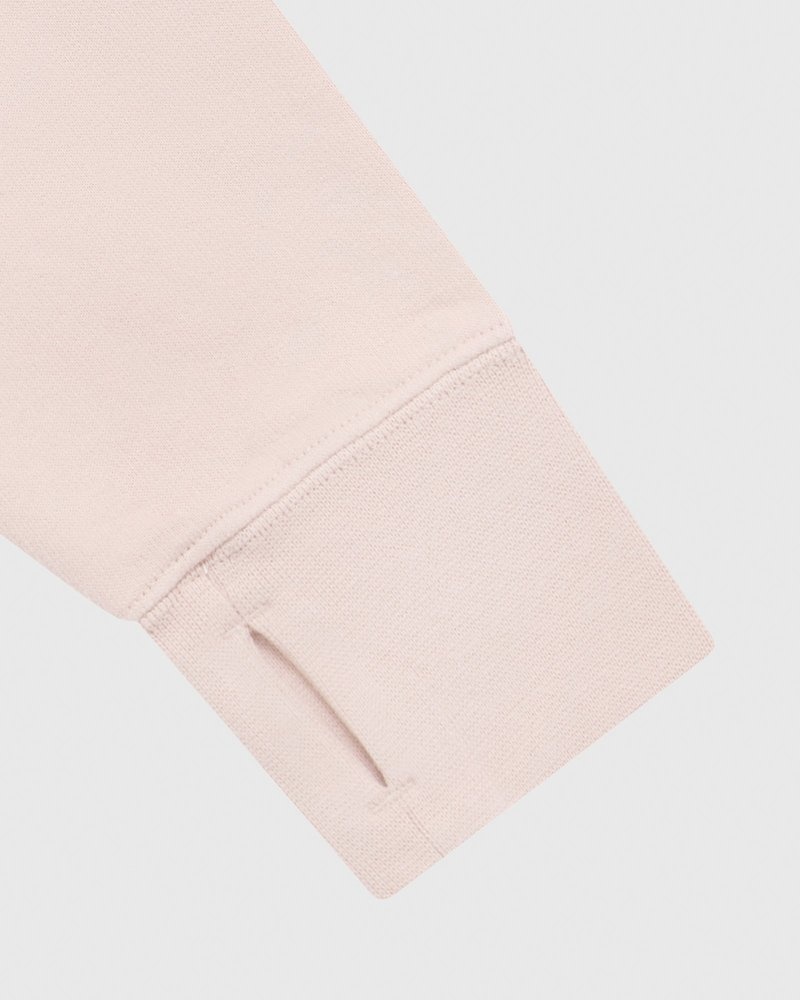 suéteres octobers very own ovo cropped hoodie rosas