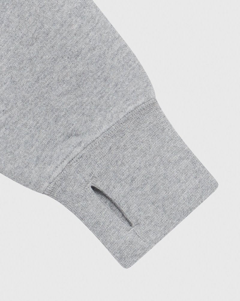 suéteres octobers very own ovo cropped hoodie grises