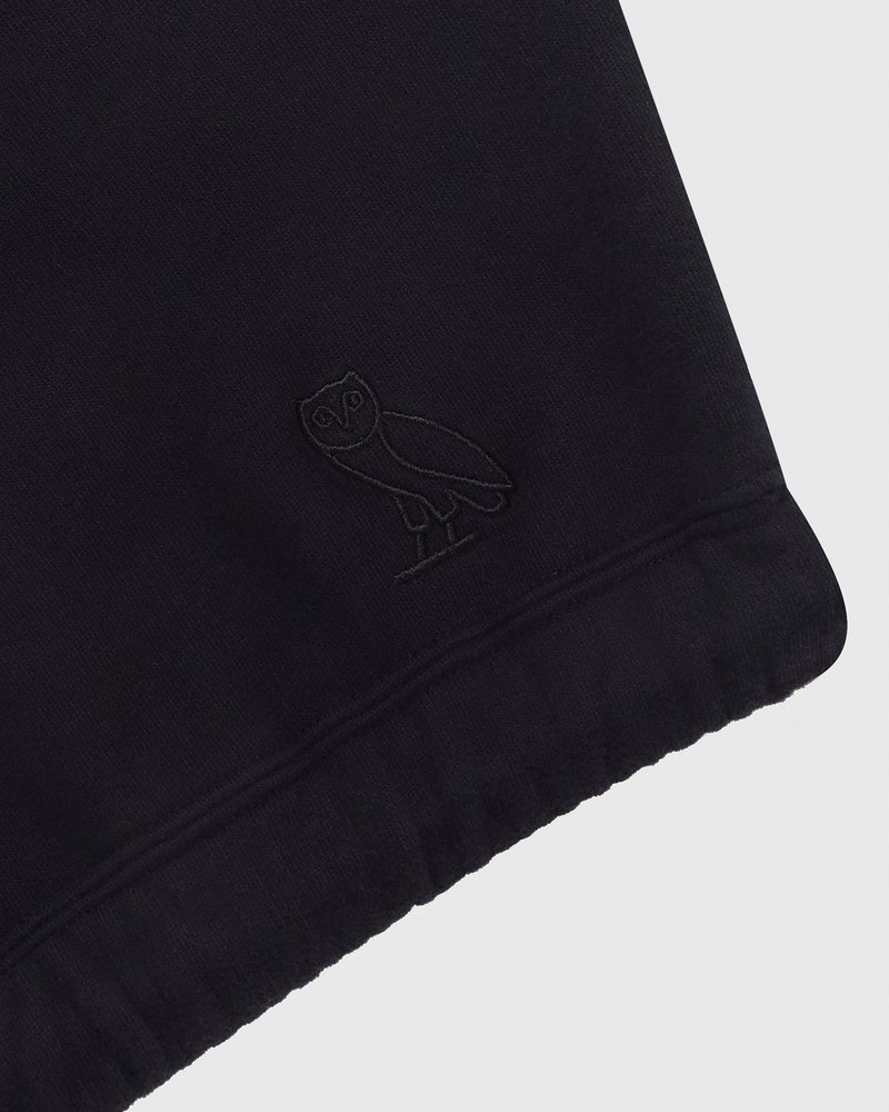 suéteres octobers very own ovo quarter zip mockneck sweatshirt negros