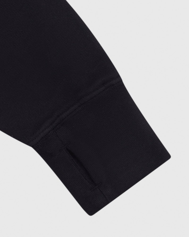 suéteres octobers very own ovo quarter zip mockneck sweatshirt negros