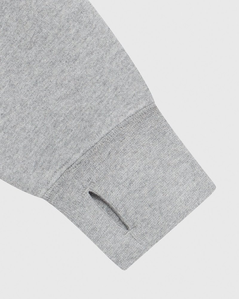 suéteres octobers very own ovo quarter zip mockneck sweatshirt grises