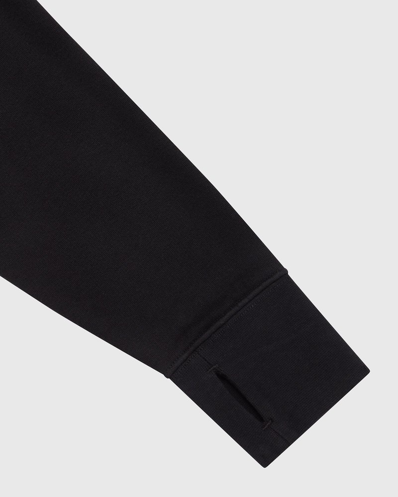 suéteres octobers very own ovo cropped crewneck sweatshirt negros