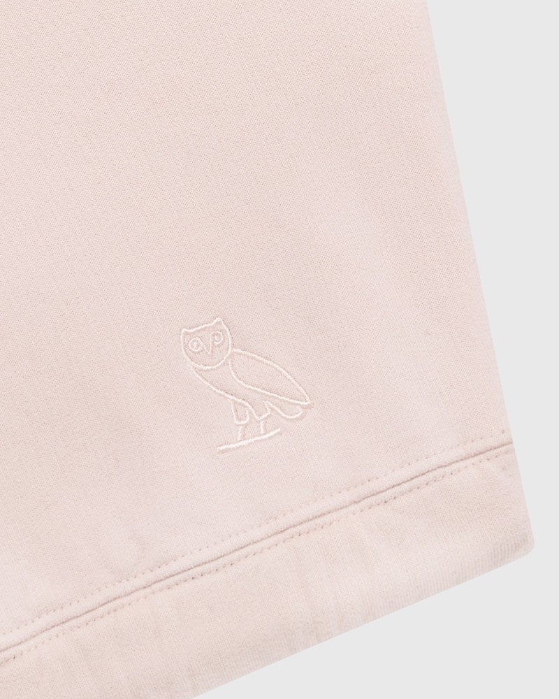 suéteres octobers very own ovo cropped crewneck sweatshirt rosas